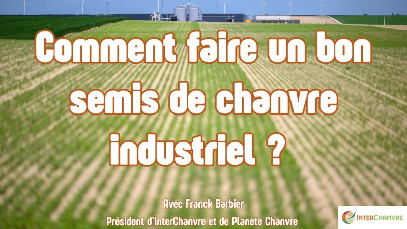 Vid&eacute;o semis de chanvre - Franck Barbier