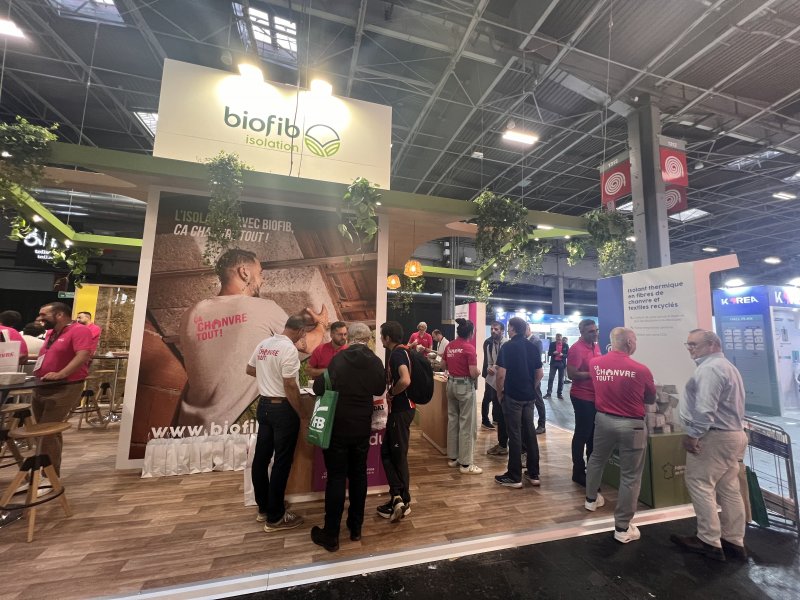 Stand Biofib Isolation &agrave; Batimat